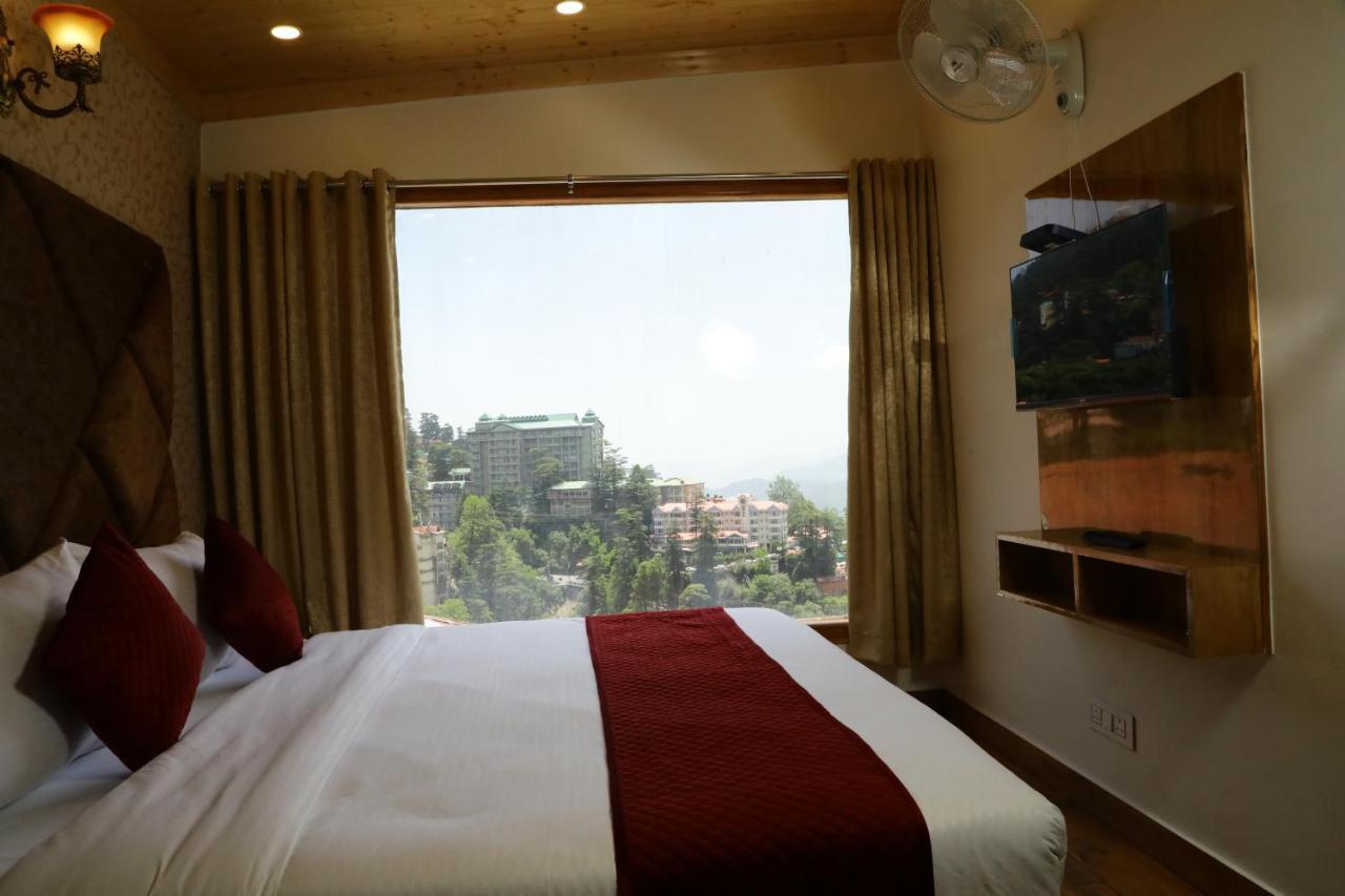 Dee Ess Residency Bed and Breakfast Shimla Exteriör bild