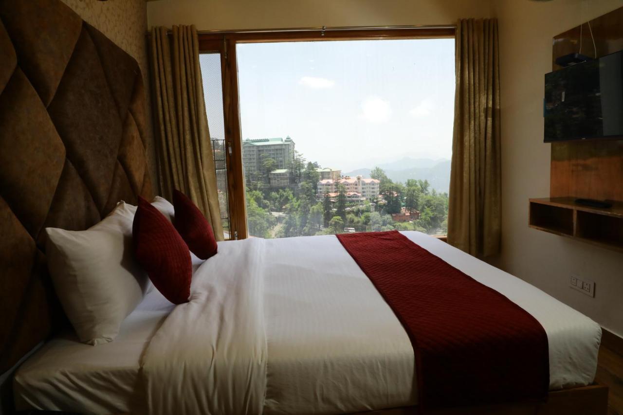 Dee Ess Residency Bed and Breakfast Shimla Exteriör bild